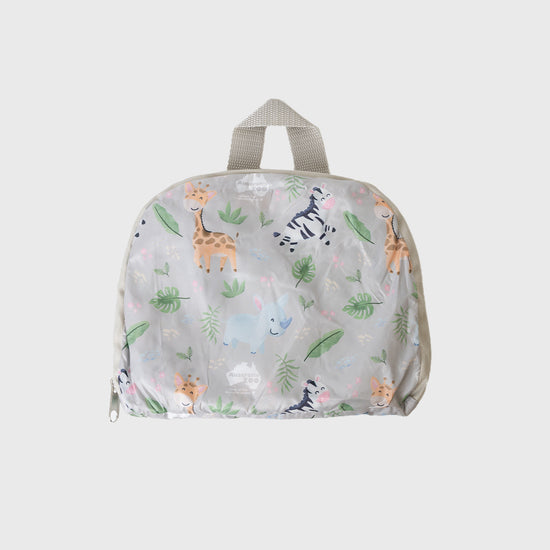 Safari Khaki Fold Up Backpack