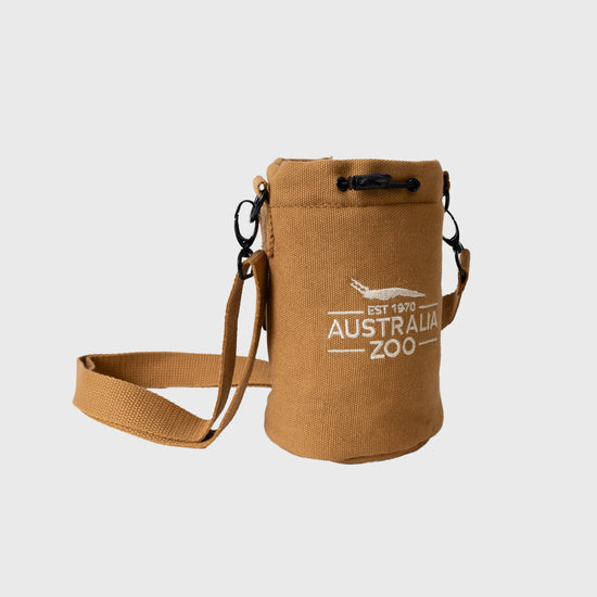Established 1970 Tan Drink Bottle Holder