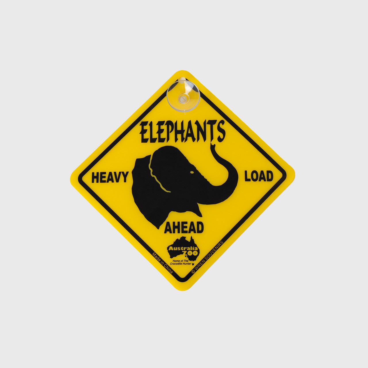 Small Elephant Road Sign