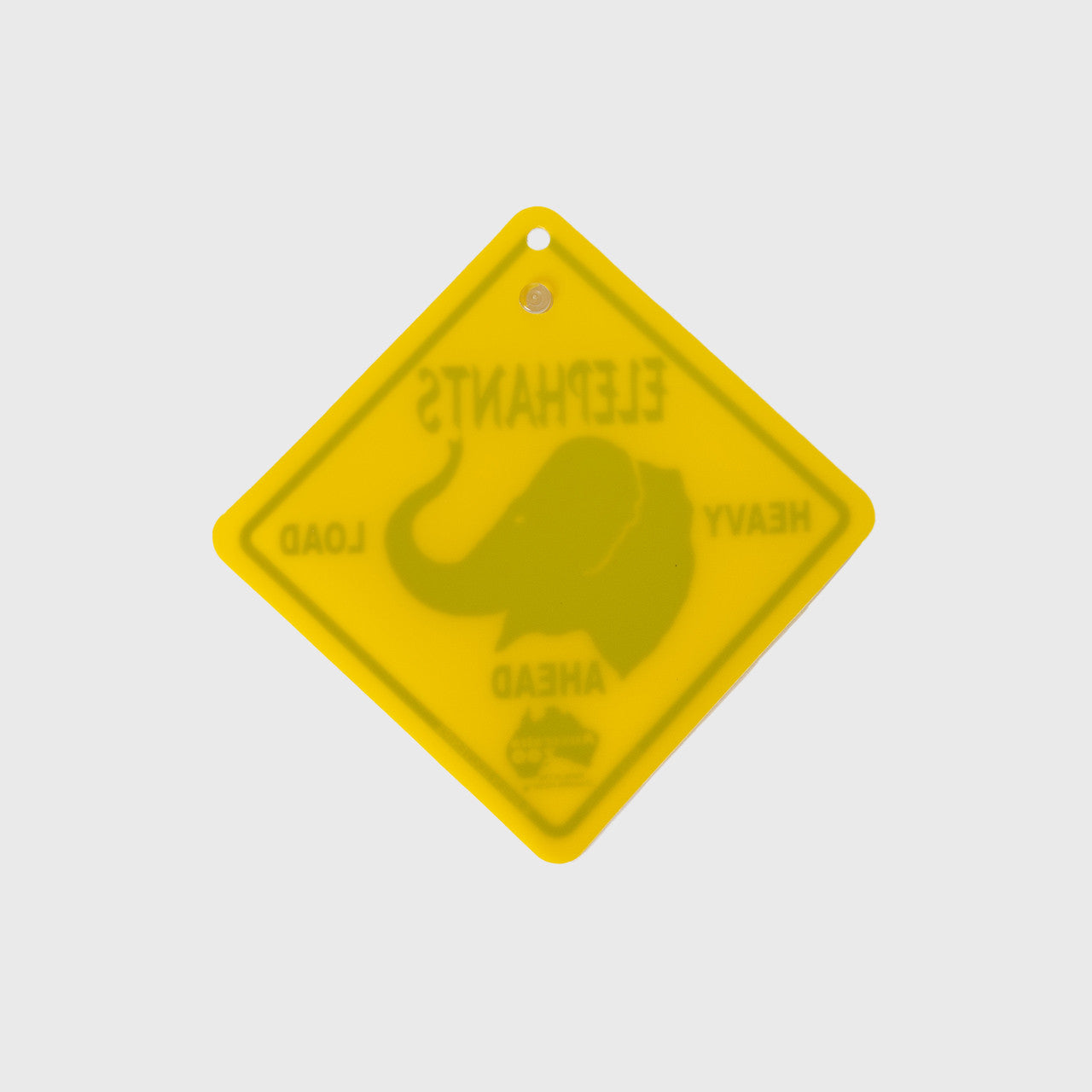 Small Elephant Road Sign