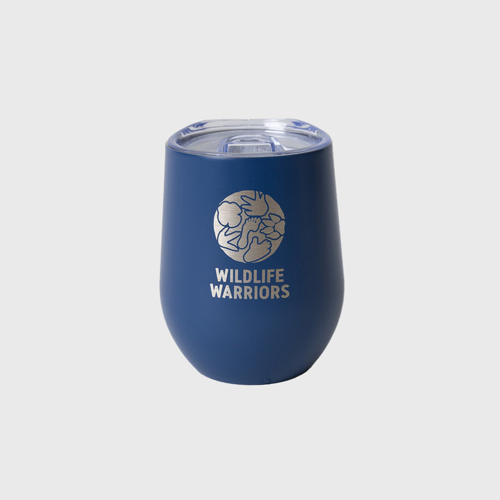 Wildlife Warriors Blue Travel Mug