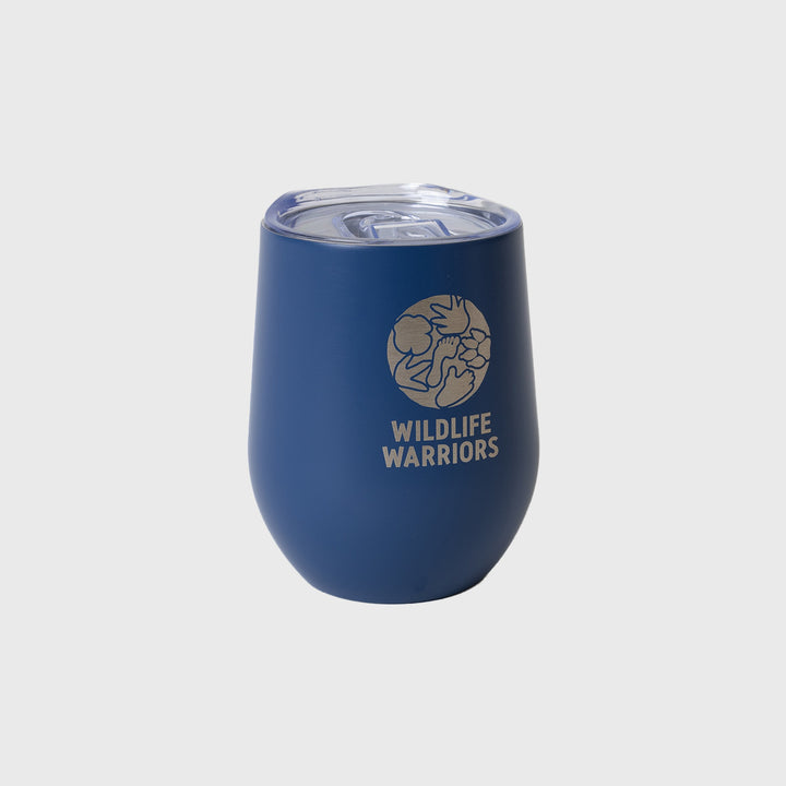 Wildlife Warriors Blue Travel Mug
