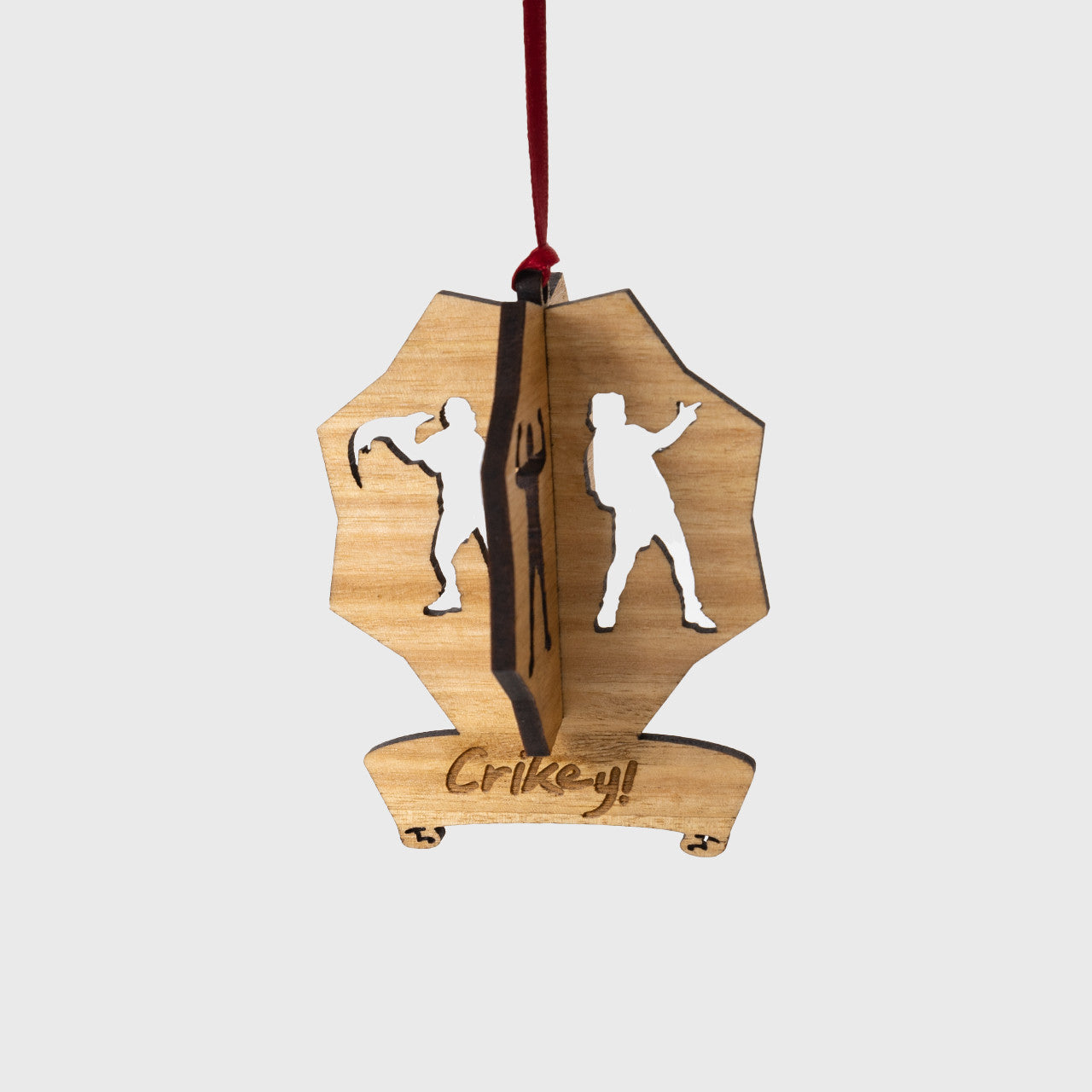 Steve Silhouettes Wooden 3D Decoration
