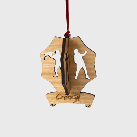 Steve Silhouettes Wooden 3D Decoration
