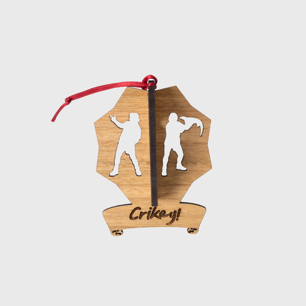 Steve Silhouettes Wooden 3D Decoration