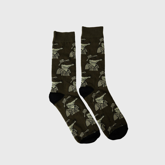 Croc Hunter 3pk Socks 7-12