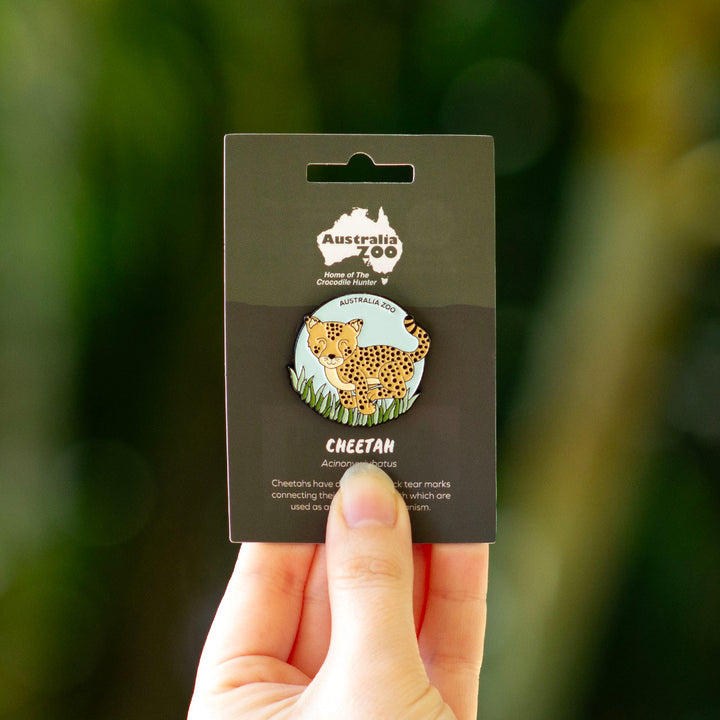 Cheetah Lapel Pin