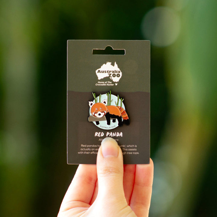 Red Panda Lapel Pin