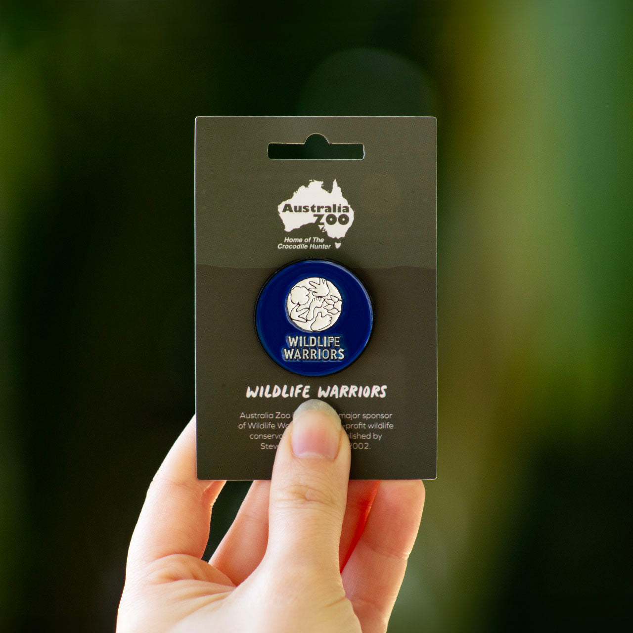 Wildlife Warriors Logo Lapel Pin