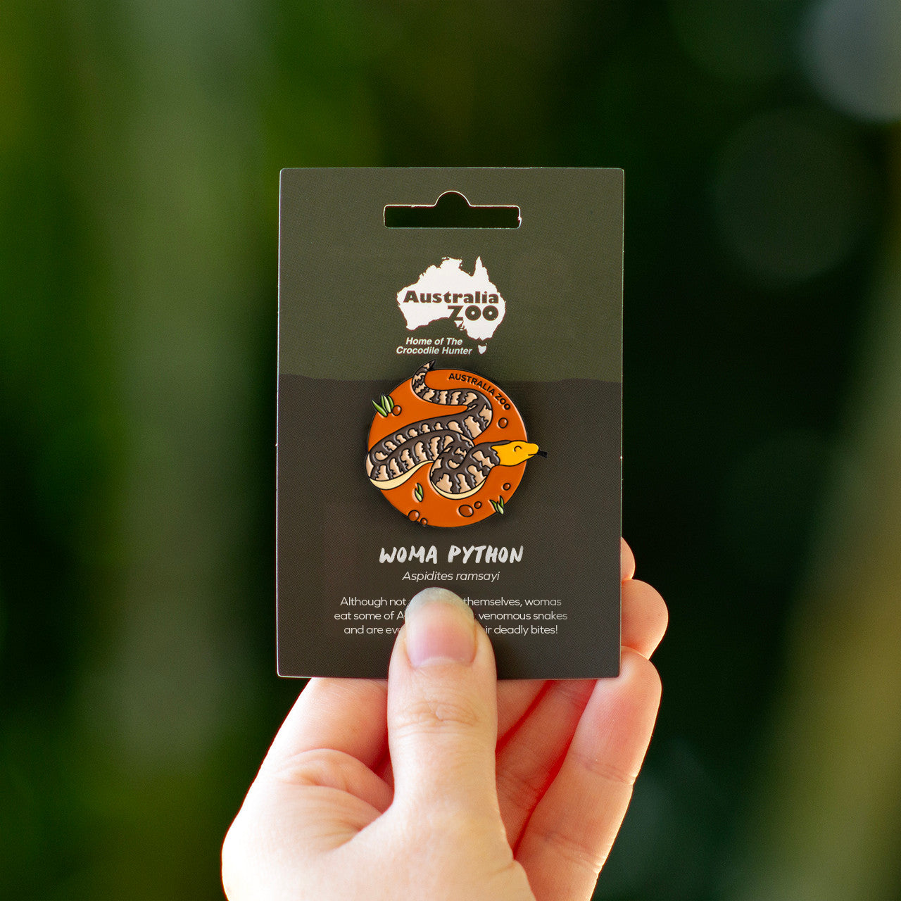 Woma Python Lapel Pin