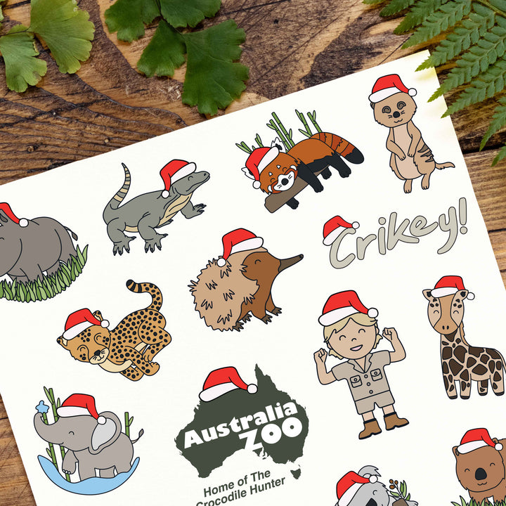 Azoo Xmas Sticker Sheet