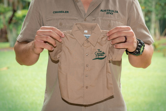 Crocodile Hunter Baby Khaki Shirt