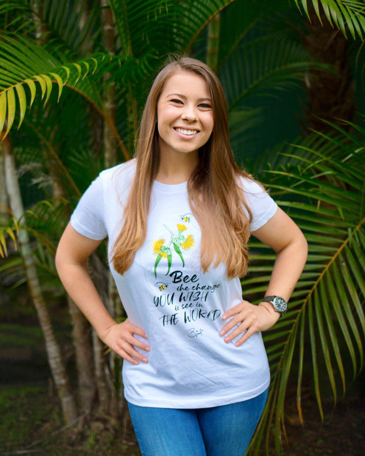 Bindi Bee White Kids Tshirt