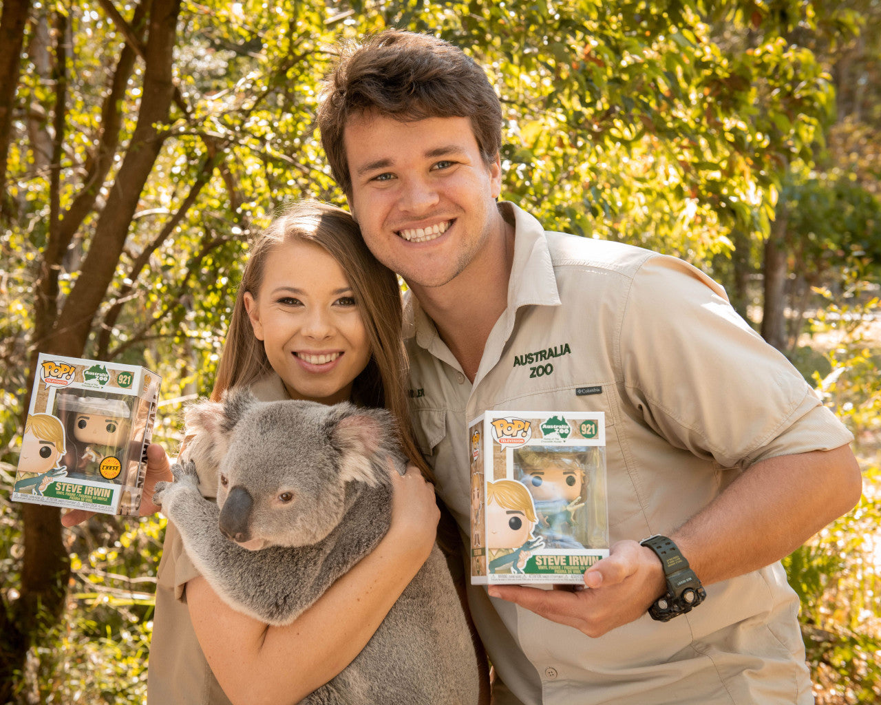 Crocodile Hunter and Crocodile Pop! Vinyl