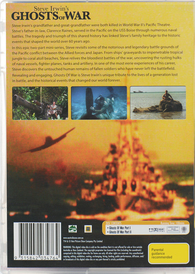 Ghosts Of War DVD NTSC