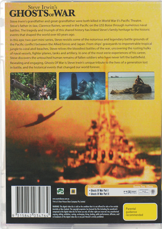 Ghosts Of War DVD NTSC