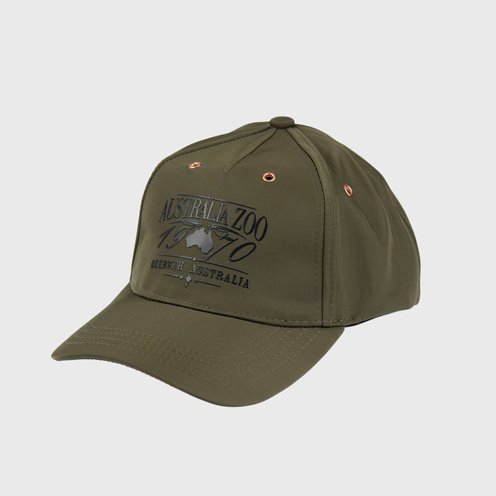 1970 Khaki Green Cap