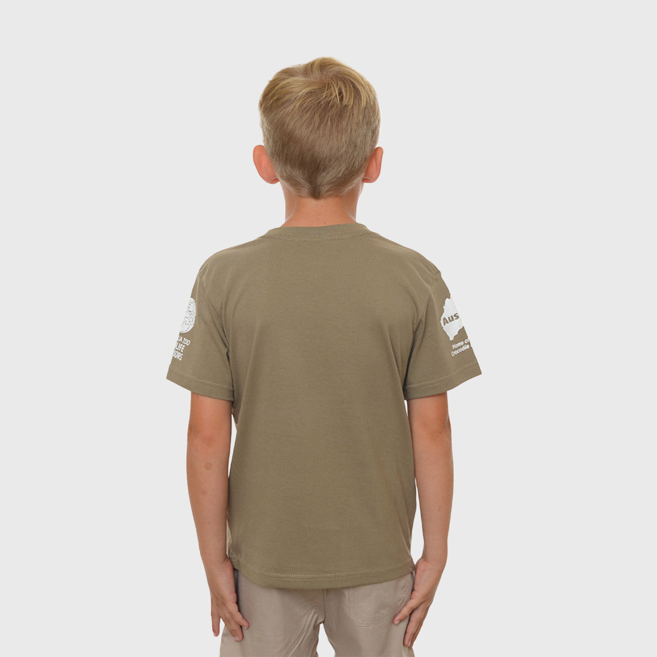 Wildlife Warrior Khaki Child Tshirt