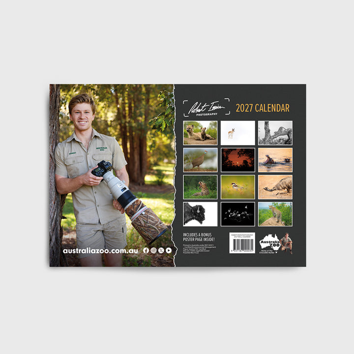 2027 Robert Irwin Photography Wall Calendar