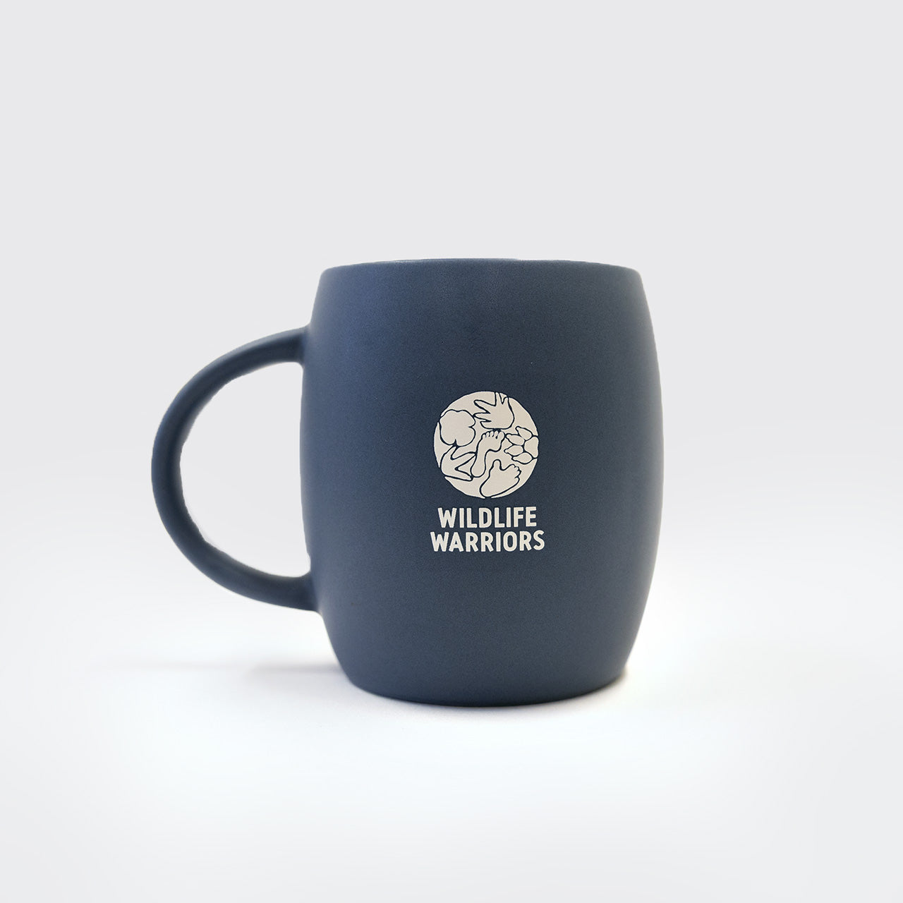 Turtle Blue Sand Blasted Mug