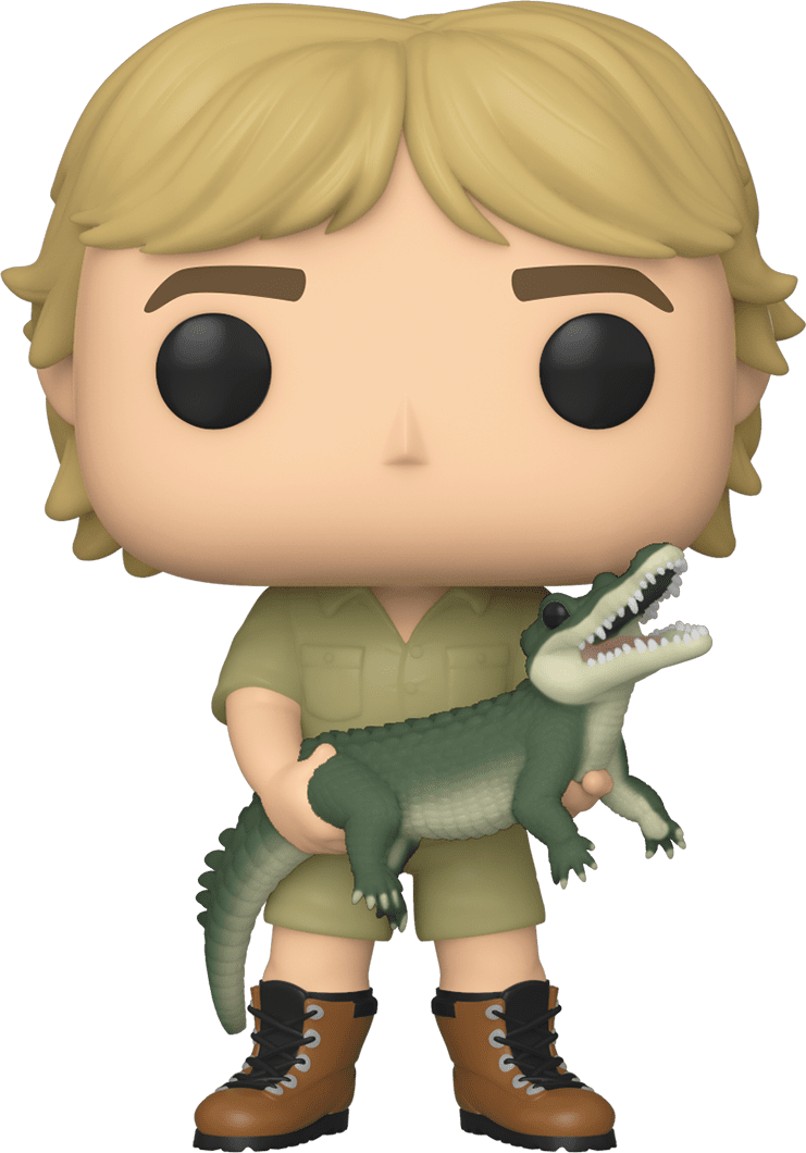 Crocodile Hunter and Crocodile Pop! Vinyl
